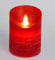 formano LED Kerze MODERN RED H. 10cm D. 7cm rot mit beweglicher Flamme W19