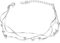 Materia Damen Armband Sterne Kugeln - 925 Sterling Silber 3-reihige Armkette 16,5-20cm verstellbar SA-107