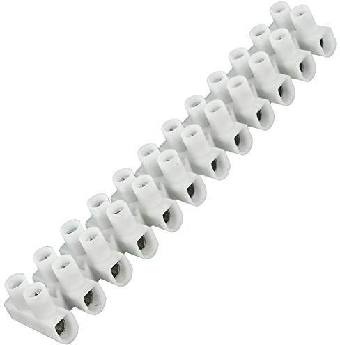 10 Lüsterklemmen/Verbindungsklemmen - VDE, 12-polig Nennquerschnitt 1,5 bis 6,0 mm²