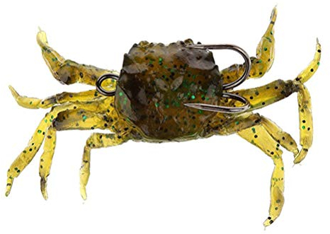 Seabass Fishing Lures Artificial Bait Simulation Fishing Lures Crab with Hooks Crab Lures