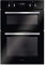 CDA Built In Electric Double Oven - Black