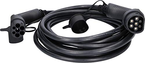 KS Tools 117.7195 efuturo link EV-Ladekabel Typ 2 | 22 kW | 400 V dreiphasig 32A | Typ 2 auf Typ 2 | 8 Meter