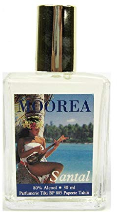 Monoi Tiki Tahiti Eau de Toilette Santal Bild Moorea 30 ml