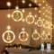 Lypumso Led Lichterkette Weihnachten, 3M 120LEDs Lichtervorhang, 8 Modi Weihnachtsbeleuchtung Fenster mit Fernbedienung/Timer USB IP44, Ideal für Weihnachtsdeko, Fenster, Party, Balkon, Garten