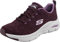 Skechers Arch Fit Glee For All, Zapatillas Mujer, Purple, 39 EU
