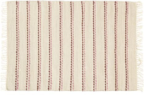 bionik by BioKinder Webteppich Baumwollteppich Juteteppich Teppich aus Baumwolle und Jute, 90 x 130 cm
