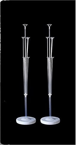 Ballonhalter Ballonhalter Ballons Ständer Kolonne Ballon Bogen Geburtstag Party Dekorationen Kinder Erwachsene Hochzeitsdekoration Ballonstab (Color : 2Set 19Tubes Column)