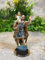 Osiris Trading UK Statue des Heiligen Christophorus und Jesuskind Religiöse Ornament Figur Wohnkultur Skulptur für Haus oder Kapelle 13 cm