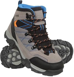 Mountain Warehouse Trail Wasserdichte Kinderstiefel Grau Kinder-Schuhgröße 37 DE