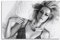 NOGRAX Jena Malone Poster für Schlafzimmer, Ästhetik, Bilddruck, Leinwand, Gemälde, 60 x 90 cm, ungerahmt
