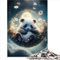 Puzzles Baby Panda 1000 Teile Premium 100% recyceltes Brett für Erwachsene Kinder ab 14 Jahren Dekomprimierendes intellektuelles Lernspielzeug 1000 Teile (26 x 38 cm)