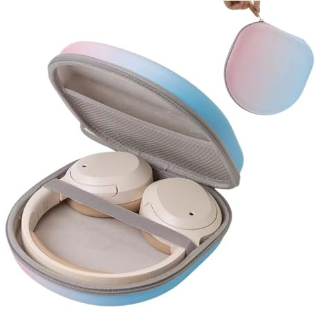 MOONPRO Custodia compatibile con cuffie wireless Sony WH-CH720n/WH-CH520/WH-CH710N/WH-CH700N WH-1000XM5/WH-1000XM4/XB900N con cancellazione del rumore extra bass (colore sfumato)