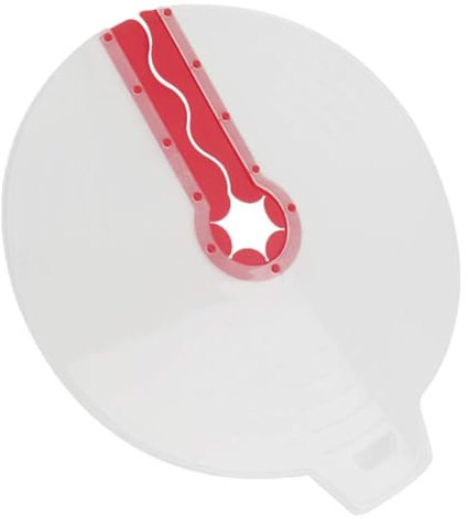 Geteawily Protection anti-éclaboussures pour mixeur | 30,5 cm – Ustensiles de cuisine, fouet de bol à œufs, couvercle anti-éclaboussures pour mixeurs électriques manuels