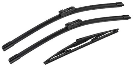 Limpiaparabrisas Juego Escobillas Limpiaparabrisas Delanteras Y Traseras para Parabrisas Y Ventanas para Toyota para CHR 2016 2017 2018 2019 2020 2021 2022 2023 Escobillas limpiaparabrisas