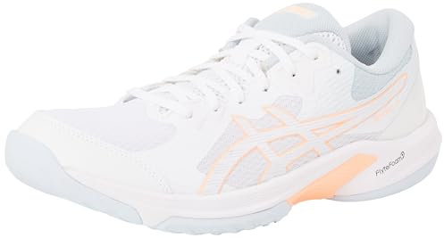 ASICS Beyond FF, Sneaker Mujer, Blanco/Aguamarina, 44 EU