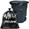 Bolsa de basura de 240 litros | Funda protectora contenedor de basura 240 l | 50 bolsas fundas 240 litros, color negro | todos los tipos de residuos y basura, grosor 30 µ, antifugas y antidesastre