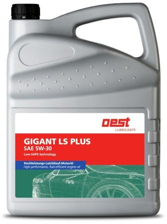 OEST Gigant LS Plus SAE 5W-30 Mehrbereichs-Leichtlauf-Motoröl (5L)