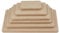 SUPERFINDINGS 6 Sizes Pottery Molds for Clay Ceramic Molds Slump Molds for Pottery Rectangle Ceramic Plate Pottery Forming Molds for Handbuilding Dish Plate Mold