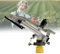 Aspersor de aluminio de grado industrial con alcance de 16 a 29 m: ideal for invernaderos, huertos en laderas y jardines.