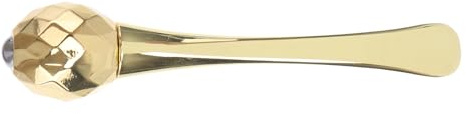 UKCOCO Manueller Augenmassagestab zur Hautpflege aus Zinklegierung Delikater und Eleganter Gesichtscreme Löffel Fördert den Stoffwechsel und Glättet die Augenhaut