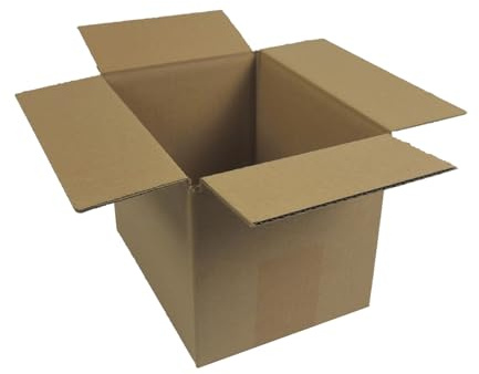 Karton 25x20x15 cm - DIN A5 Versandkarton innen 24x18x14 cm - Fefco 0201 - Faltkarton 250x200x150 mm (60)