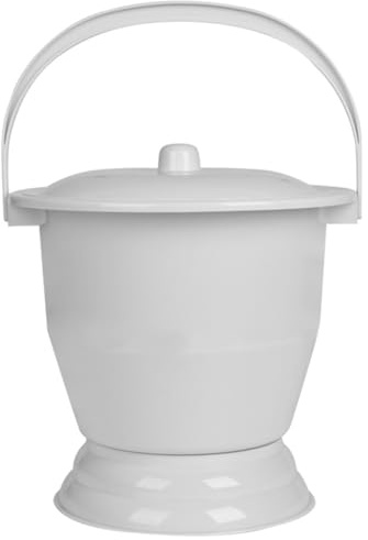 Pot de chambre avec couvercle, Anti-poussière, étanche à l'humidité, Portable, antidérapant, seau de chevet, pour maison, Camping, voiture, voyage