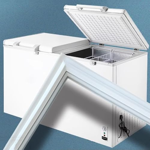 BKNCQ Universal Magnetic Chest Freezer Lid Seal Strip Gasket for Deep Freezer,Easy to install,Energy Saving & Airtight,A
