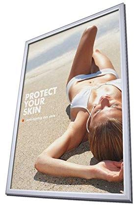 Fenster-Klapprahmen beidseitig A1 25mm Rahmen Alu Klapprahmen für Fenster