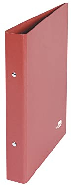 Ordner mit 2 Ringen 25 mm Runde LIDERPAPEL Folio quer Carton Leder