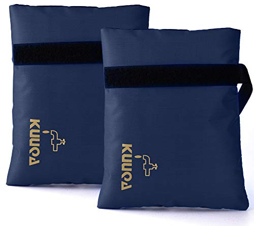 KUUQA Housse Robinet Chaussettes de Robinet Protection Robinet Exterieur pour Protection Hiver Robinet Gel, Ensemble de 2 (Bleu Profond)