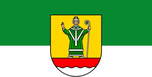 magFlags Flagge: Large Landkreis Cuxhoben | District Cuxhaven country Germany used by Landkreis Cuxhaven | Querformat Fahne | 1.35m² | 90x150cm » Fahne 100% Made in Germany