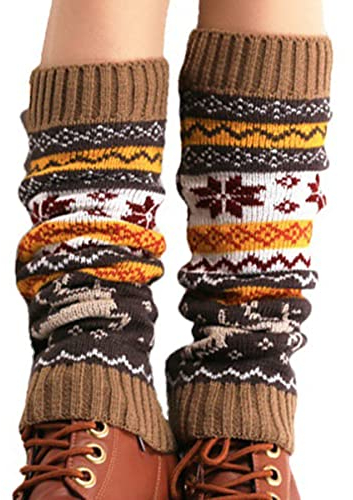 Ecroon Damen Legwarmer beinstulpen damen Stiefelstulpen Beinlinge Kurzstulpen