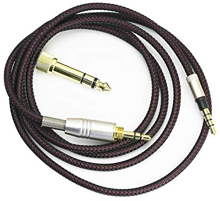 Audio-Upgrade-Kabel kompatibel mit Denon AH-MM400, AH-MM300, AH-MM200 Kopfhörern, 3 m