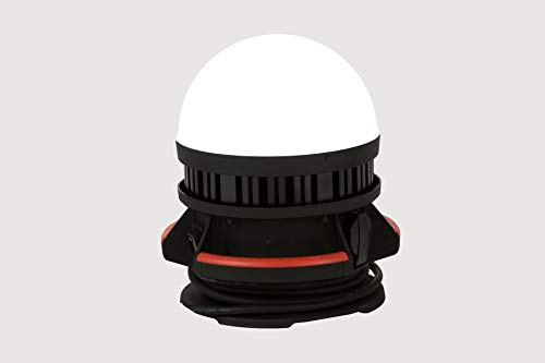 Projecteur Portable de Chantier LED 100W Type Dome - 5M de Câble H07RNF 3G, 1, 5-2 Socles à clapet NF 16A