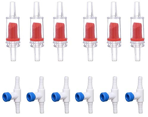 Aquarium Air Pump Accessories, Non-Return Check Valves, Air Control Valve