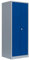 Lüllmann Spind für 1 Person komplett montiert Kleiderspind Spindschrank 2 türig Blau 400mm 515421
