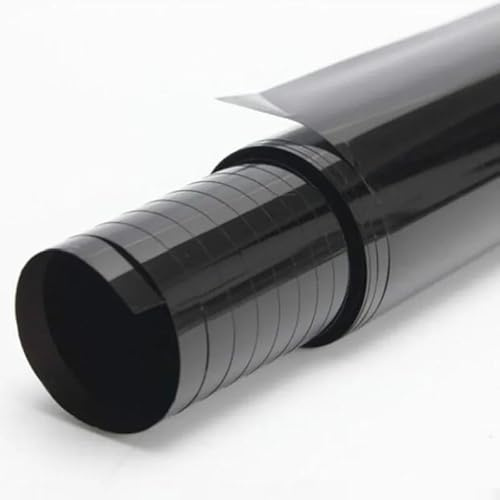 Noir 5% VLT Qualite Professionnelle Film Teinté Anti-Rayures Pellicule Vitres Auto 76cm X 300cm