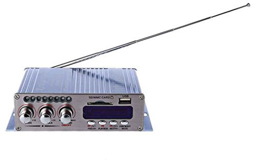 rongweiwang Estéreo Kentiger HY-502S 2CH Altavoz Bluetooth Altavoz de Alta fidelidad de Alta fidelidad Super Bass USB Power Amplificador Digital/SD Card Radio FM del Jugador