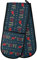 Moyyo Oven Glove Valentine's Day Red Heart Double Oven Glove Heat Resistant Kitchen Oven Mitt with Soft Quilted Cotton Lining Filling Pot Holders for Basking Cooking Pizza Microwave