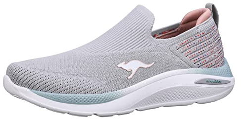 KangaROOS Damen K-WN Neo Slippers & Mokassins, Vapor Grey/Peach Blush, 37 EU