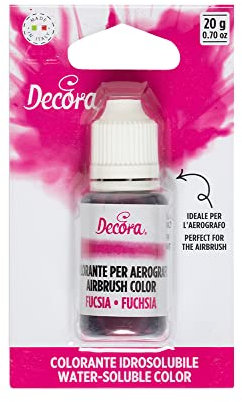Decora 9261720 Colorante Fucsia Per Aerografo 20 G