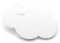 Miniblings Broche Nuage avec Hirondelle pin Oiseau Verre Acrylique Blanc