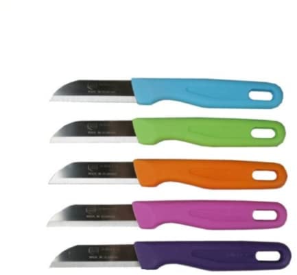 Solingen Spelucchino - Acciaio inox liscio - 16 cm con occhiello - Nero