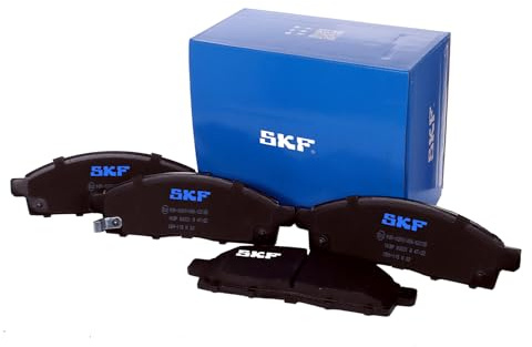 SKF Scheibenbremse Bremsbelag VKBP 80331 A-4er Set - Position Vorderachse Höhe 73 mm Länge 166 mm Breite 103 mm Dicke 15,9 mm - OE Qualität