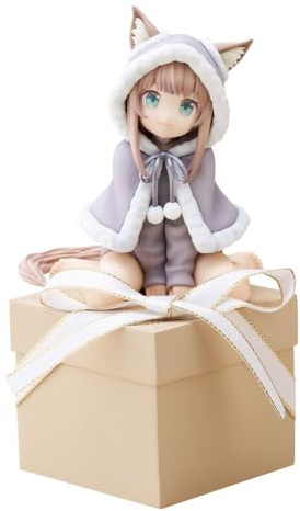 Golden Head Plus Palette My Neko is a Cute Girl Okigae Collection Present Kinako Total Height Approx. 5.9 inches (15 cm) (including pedestal) PVC and ABS Painted Finished Figure