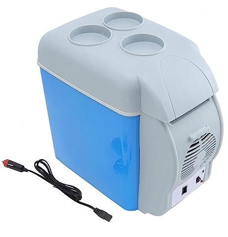 Refrigeradores para Auto, 7.5L, Coche 12v, Enfriador De Alimentos Portátil De Bajo Ruido, con Función De Enfriamiento Y Calefacción Caja De Hielo para Automóvil, Nevera Portátil para Acampar