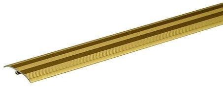 Aluminium Door Bars Threshold Strip 47 mm x 930mm Transition Trim Laminate Tiles Levelling 5in1 Installation System TMW Profiles (Gold)