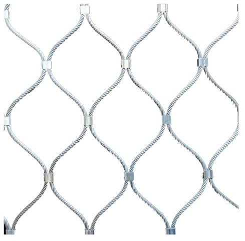 Malla Protectora Balcon De Acero Inoxidable Malla Rejilla Cerramientos Malla De Protección, para Terrazas, Gallinero, Jardin, Piscina(1x10m)