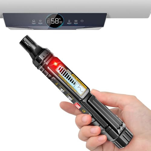 Brennstoff-Detector, natürlicher Luftteststick, Methan und -Leak Detector, Brennstoff-Sensor-Stick, mit akustischem und visuellem Alarm, Brennstoff-Luftsensor, Tester für den Innenbereich