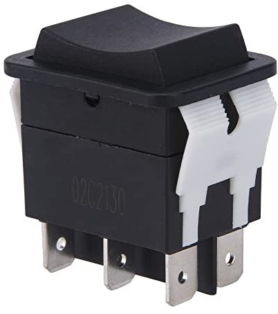 Mini Kippschalter, 1 Stück Wippschalter Ein/Aus/Ein, HY12-9-3, 125/250V, 18A/20A, für Auto, Wohnmobil, Lkw, Boot
